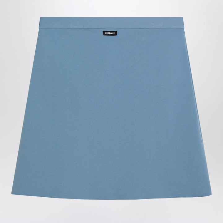 Miu Miu Gonne - Celeste | bcae800f9973581cb23aa882cd009d423e664d93