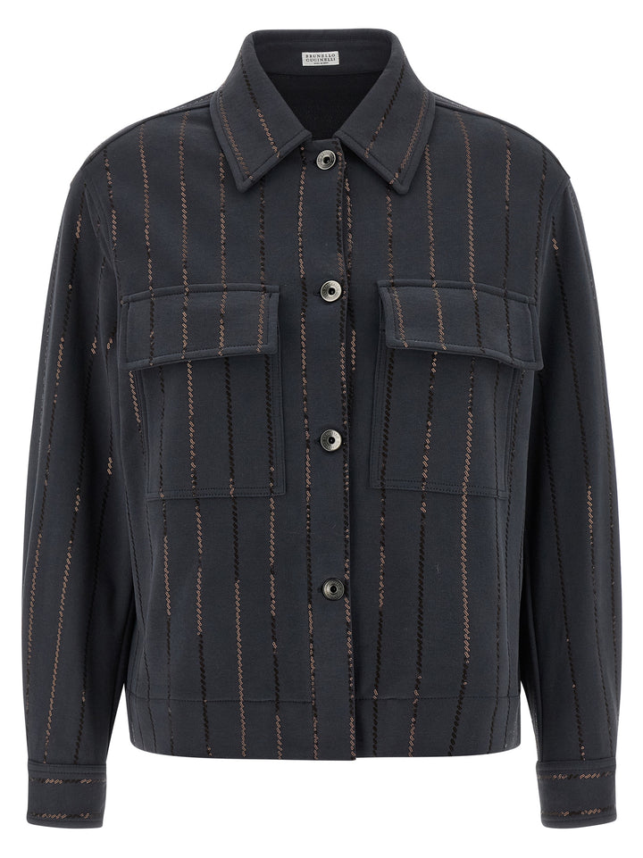 Brunello Cucinelli Sweatshirt Maglioni - Blu | 4bace8b167e49db6c7564b04ef9cb3e0395b3674