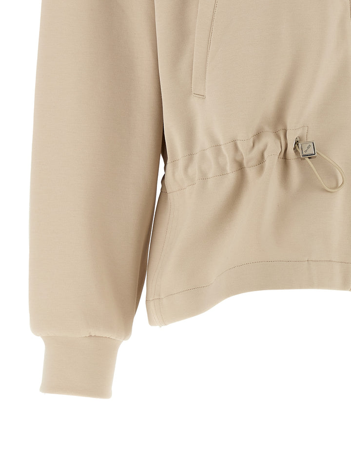 Moorer Tija Felpe - Beige | 0a78f9c4d4ecd1a0bc07fb6f1e655d868d80ca6d