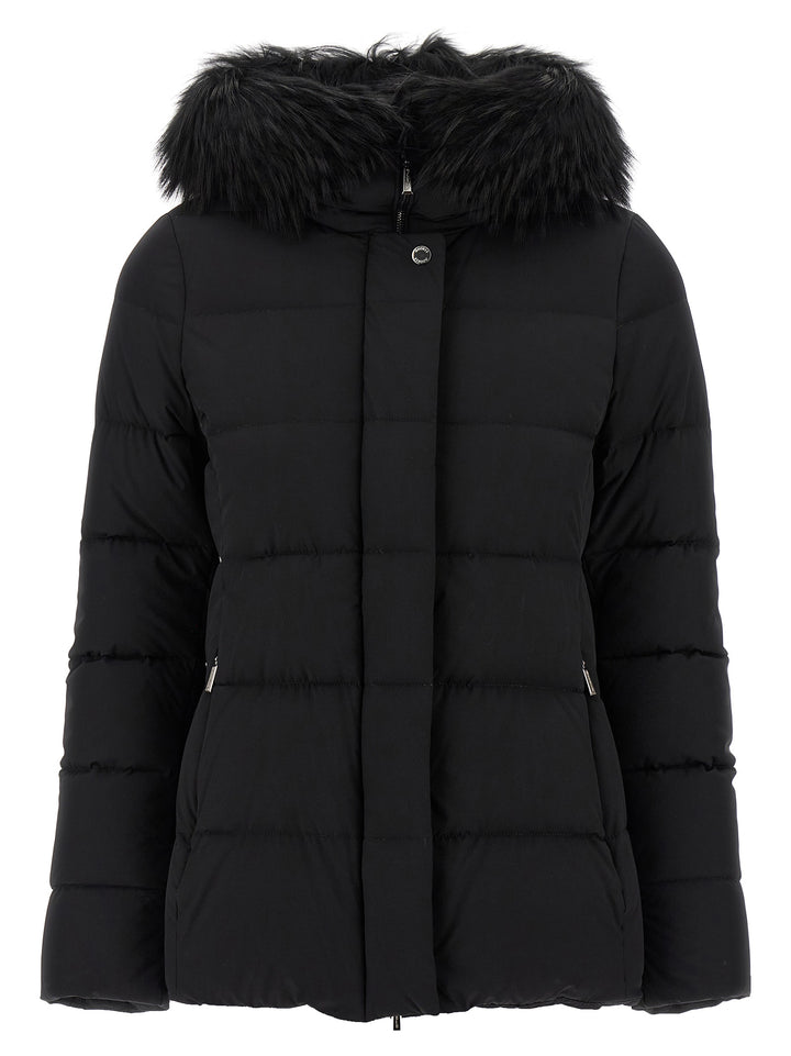 Moorer Kilie Puffer Jackets - Nero | 5ea25057e06bd971d8be7bcfaf4bc36badb411b7