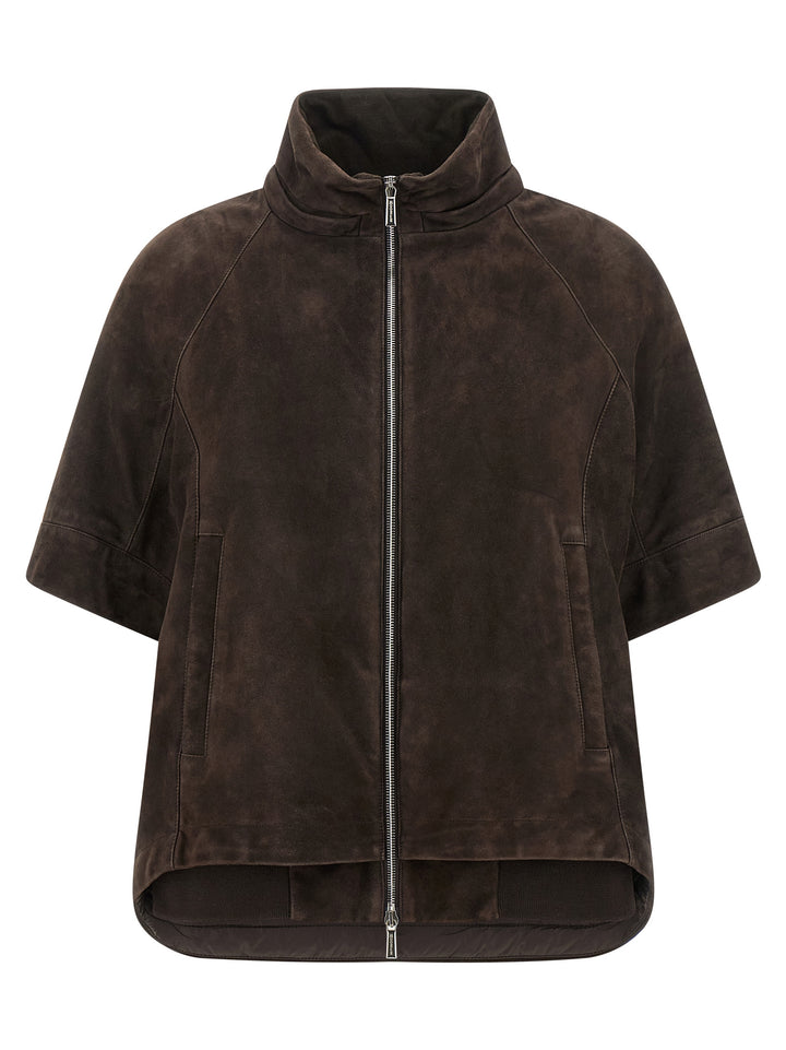 Moorer Elite Puffer Jackets - Marrone | e94c2939bc5d94858a19d89247f0572e72f69db0