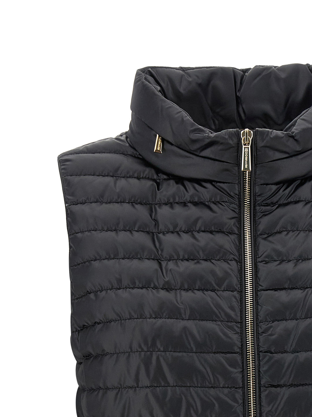 Moorer Villan Gilet - Nero | 5ce96ade9b401b17aed18238777c9c42b69b7078
