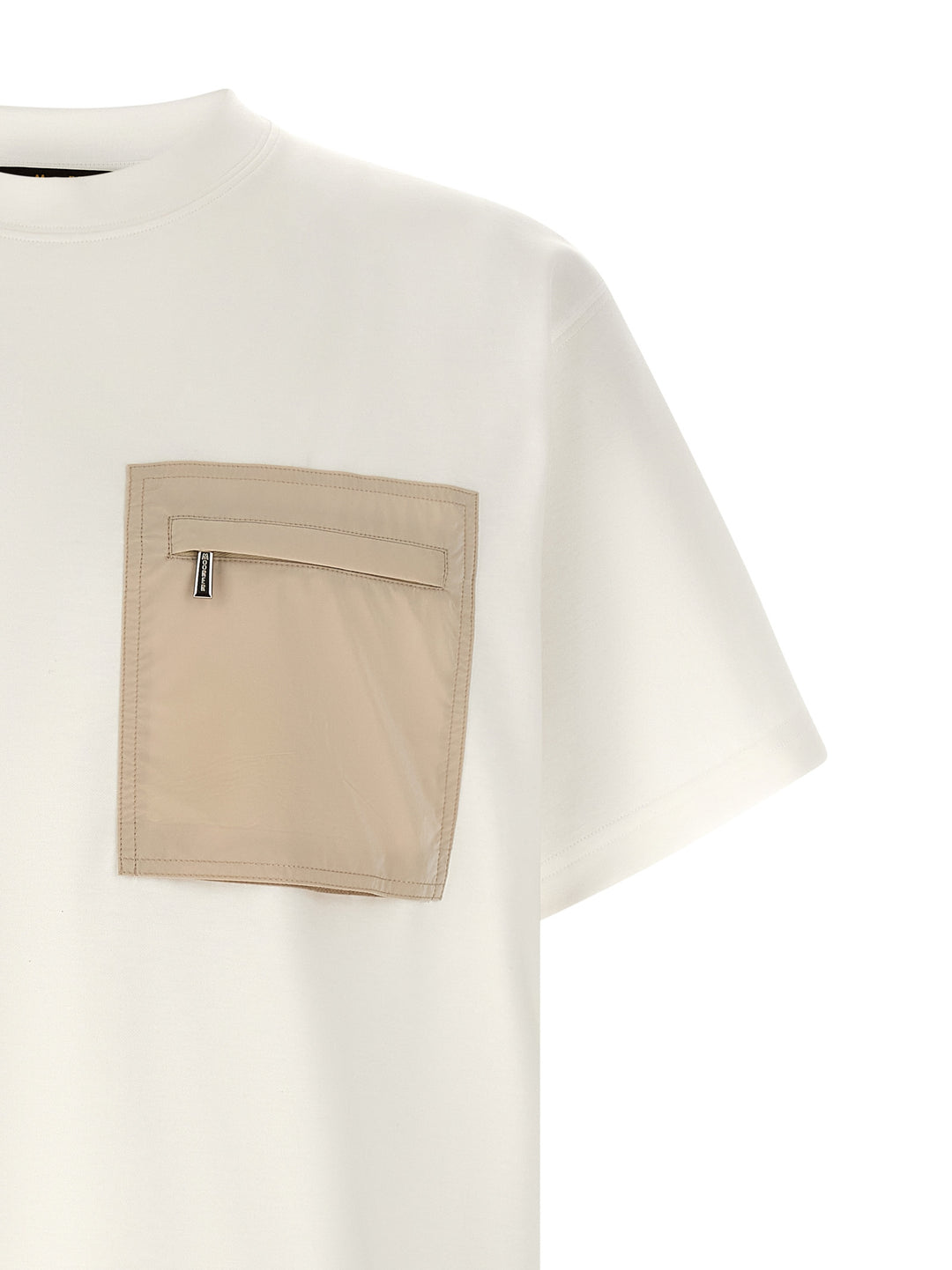 Moorer Samoa T shirt - Beige | 984830929b49c344103267d49b0cc002dab22cf3