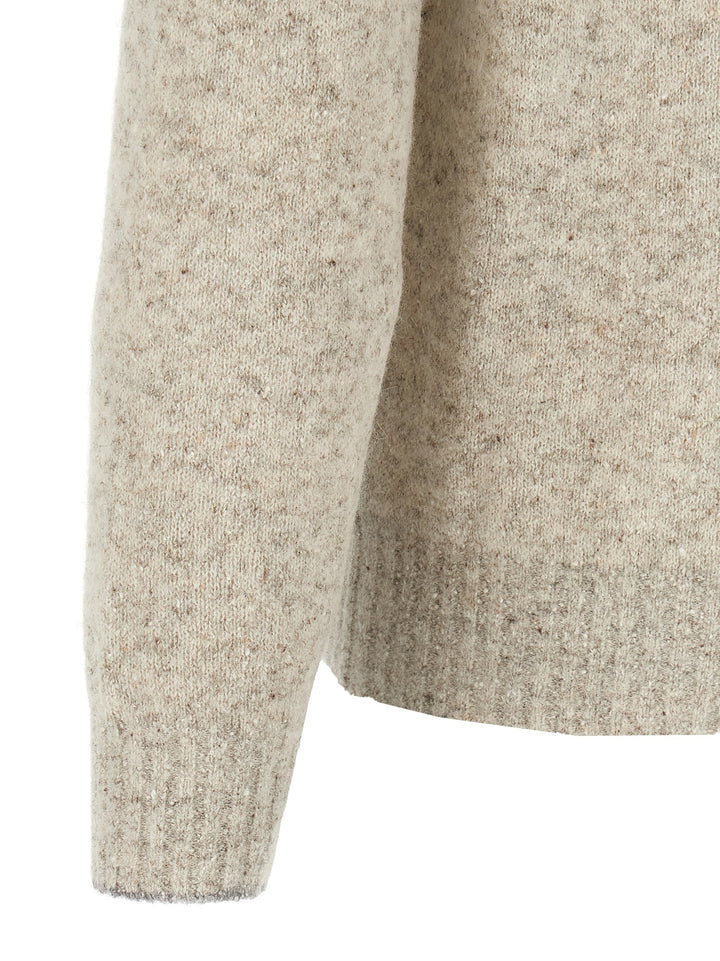Brunello Cucinelli Buttoned Yarn Sweater Maglioni - Grigio | 5d8953c3e8932d8356aa74aed98a31253e76fa14