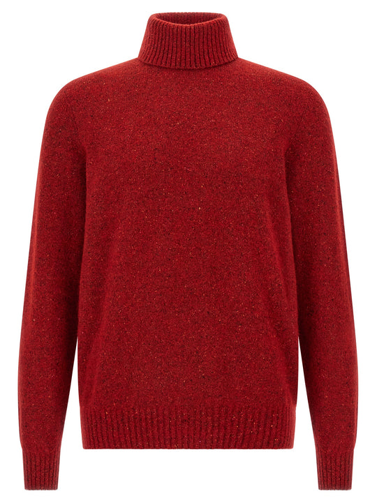High Neck Sweater Maglioni Rosso