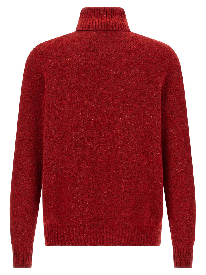 Brunello Cucinelli High Neck Sweater Maglioni - Rosso | 5aa74286c6e70d0281d11763995b4f1949cdd9de