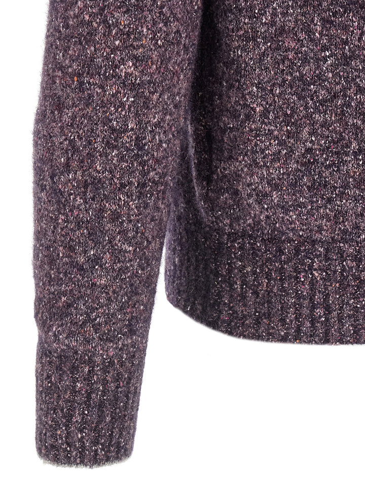 Brunello Cucinelli Buttoned Cardigan Maglioni - Viola | e1675c2643a56243577640aedd1bb30891d572cc