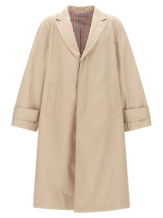 Trench Coat Trench E Impermeabili Beige