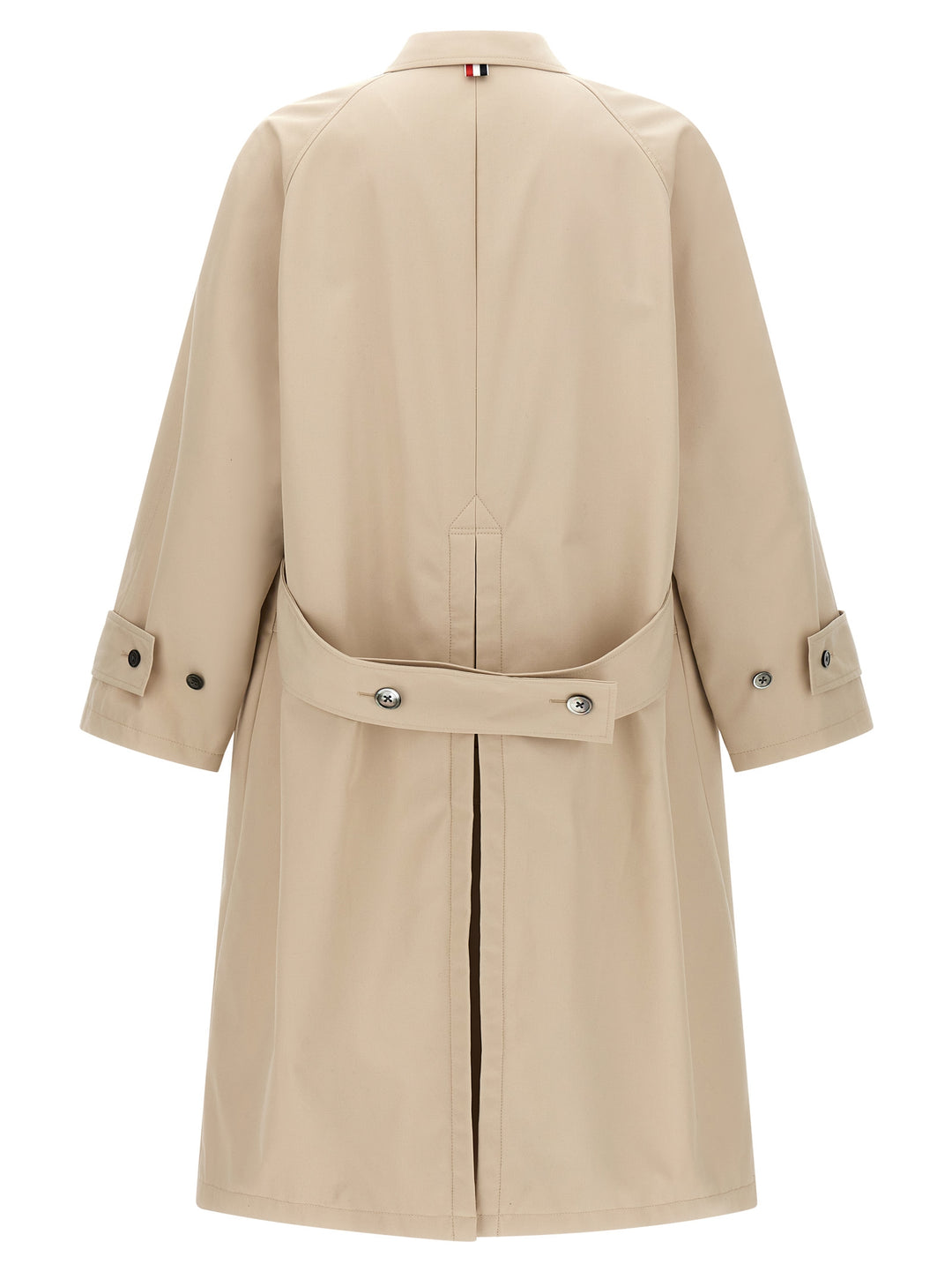 Thom Browne Trench Coat Trench e Impermeabili - Beige | 66b806a0801ca5b868f2d827ebda7ba13ff62b44
