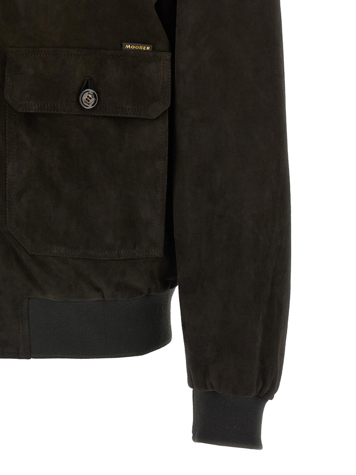 Moorer Carlos Puffer Jackets - Marrone | 7aeec529a60680bb56232f207dd4b7bf03f2e901