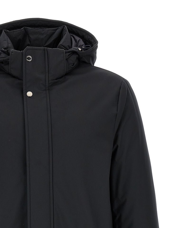Moorer Vermont Puffer Jackets - Blu | 049ddc2f69227d1ed73dddd75d92daa9fdb1574a