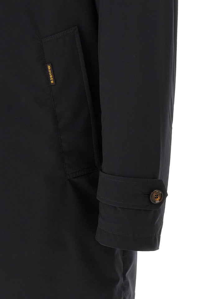 Moorer Vittor-Ac Trench e Impermeabili - Blu | 8870cb34431f30c23f4731a1985ebb3c17f90e4c