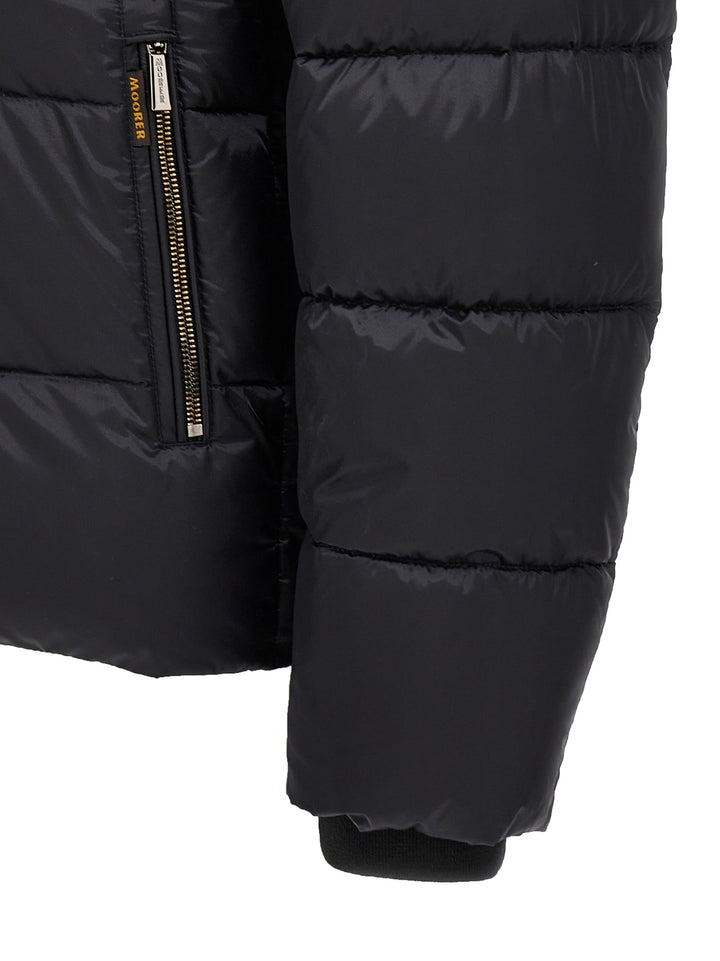 Moorer Brett Puffer Jackets - Blu | a33272a3b0ed6a7787ae96e9415dc5d8bc76b6cd