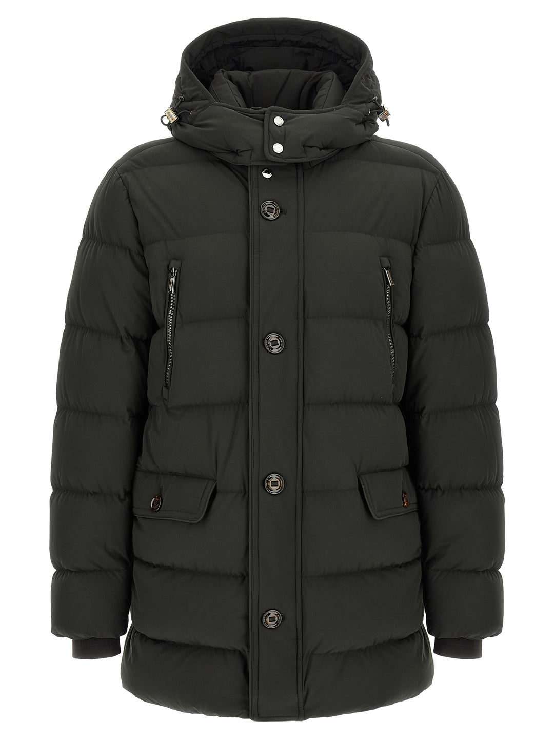 Moorer Gorner-Kn Puffer Jackets - Verde | fa1cb3da2685220615ddec3e590c3886a3630fa0
