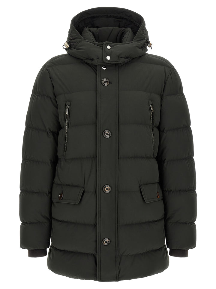 Moorer Gorner-Kn Puffer Jackets - Verde | fa1cb3da2685220615ddec3e590c3886a3630fa0
