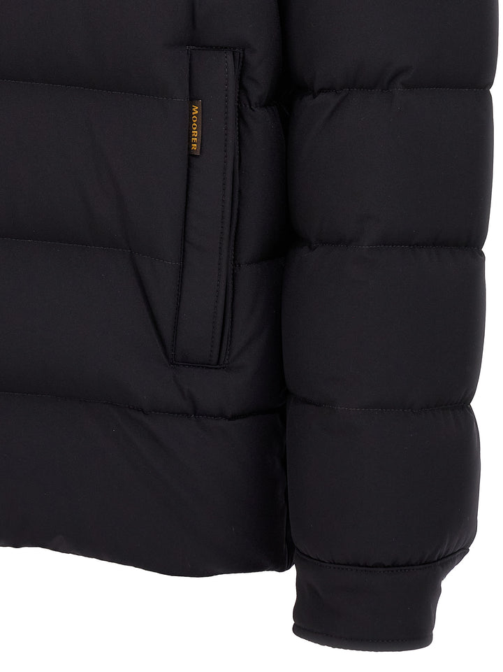 Moorer Veton Puffer Jackets - Blu | 0bc078ce4d817b49052e7b0148ff36b4dbcc7ee7