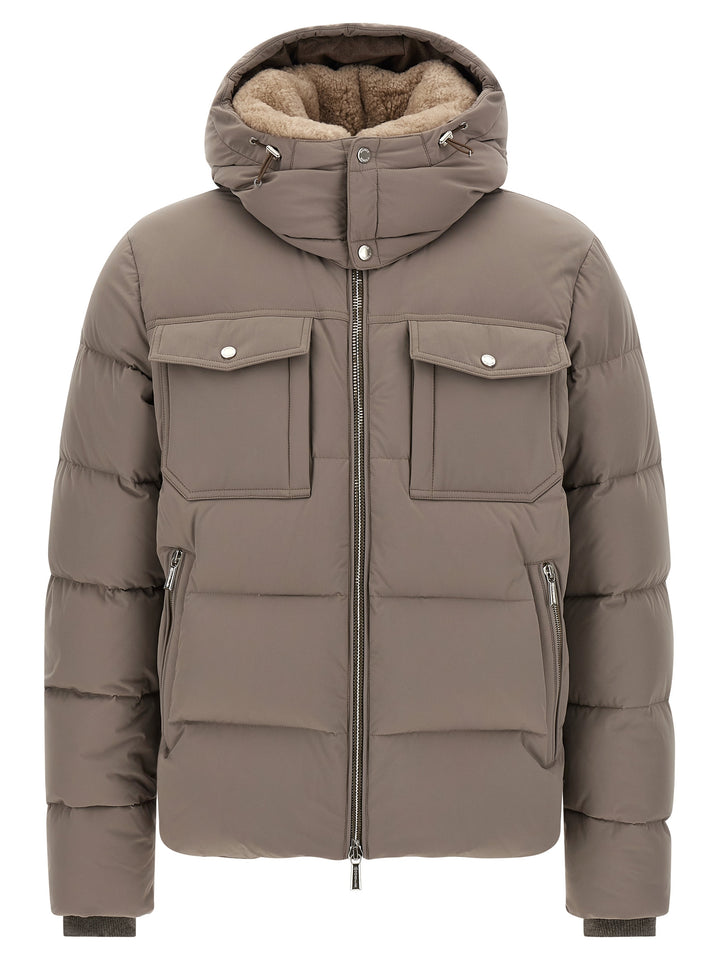 Moorer Alarick Puffer Jackets - Grigio | eec61d8e75f37e8c2b5e8af0963235d39addcb85
