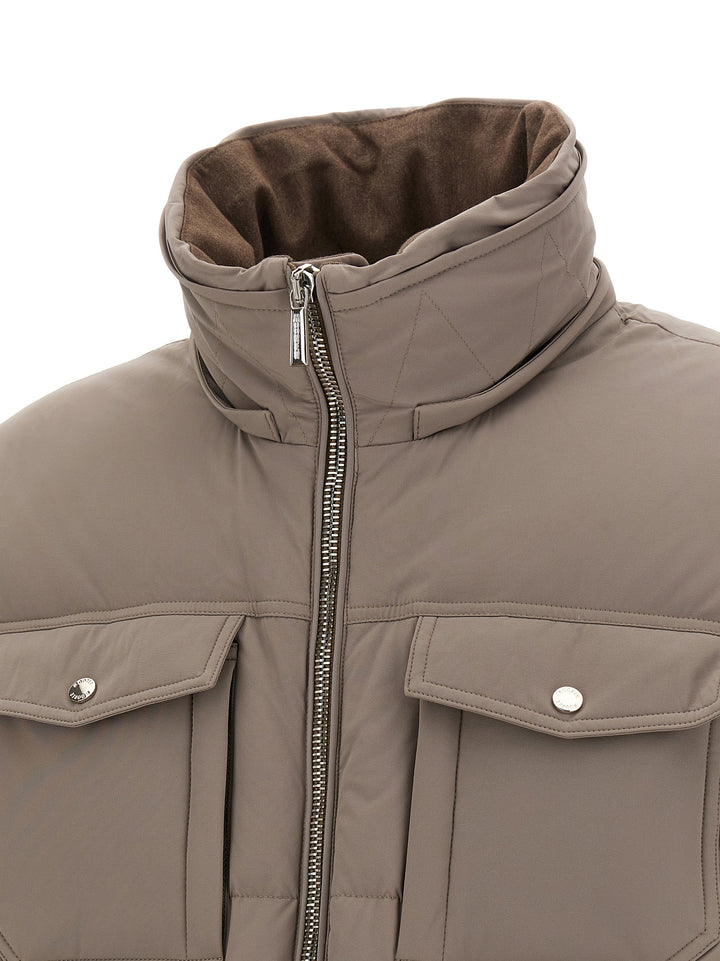 Moorer Alarick Puffer Jackets - Grigio | ba54cb72a55f9291038ce0be93def48e4b889492