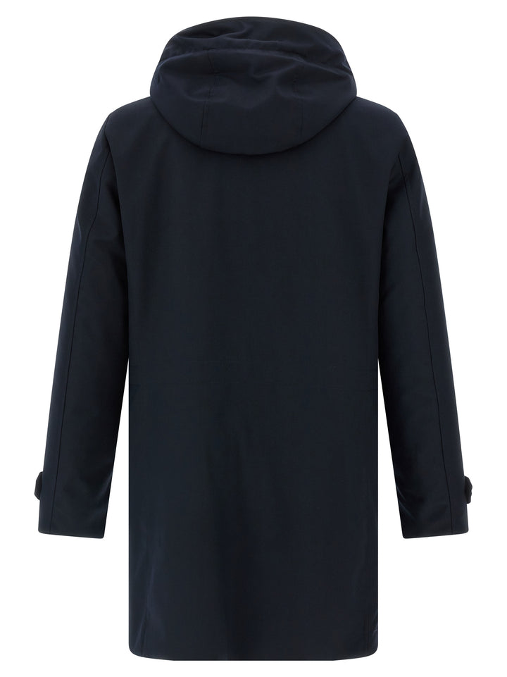 Moorer Elson Puffer Jackets - Blu | 8bb0539f66012550883f6e65b6a0fc537a77307e