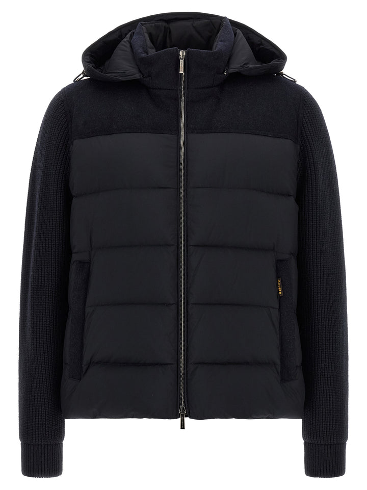 Moorer Allori Puffer Jackets - Blu | 0ff3540f424d7ddbd76cb38292a5bb59c35083b9