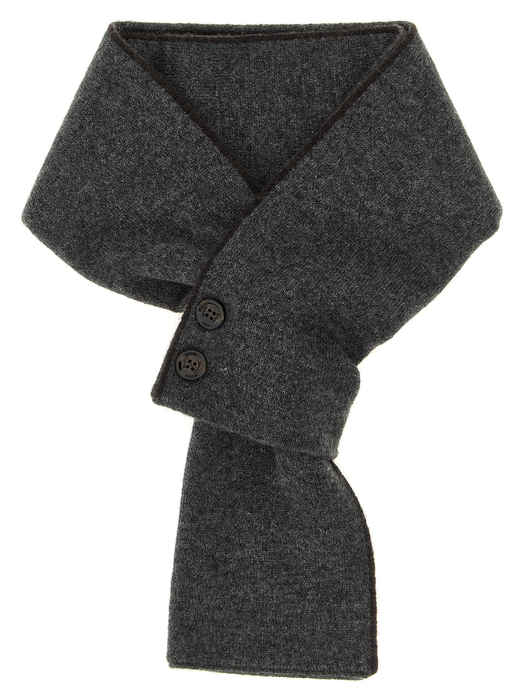 Moorer Cashmere Scarf Sciarpe - Grigio | 03b99933b0238f5b0063e0575249d952fdf712c9