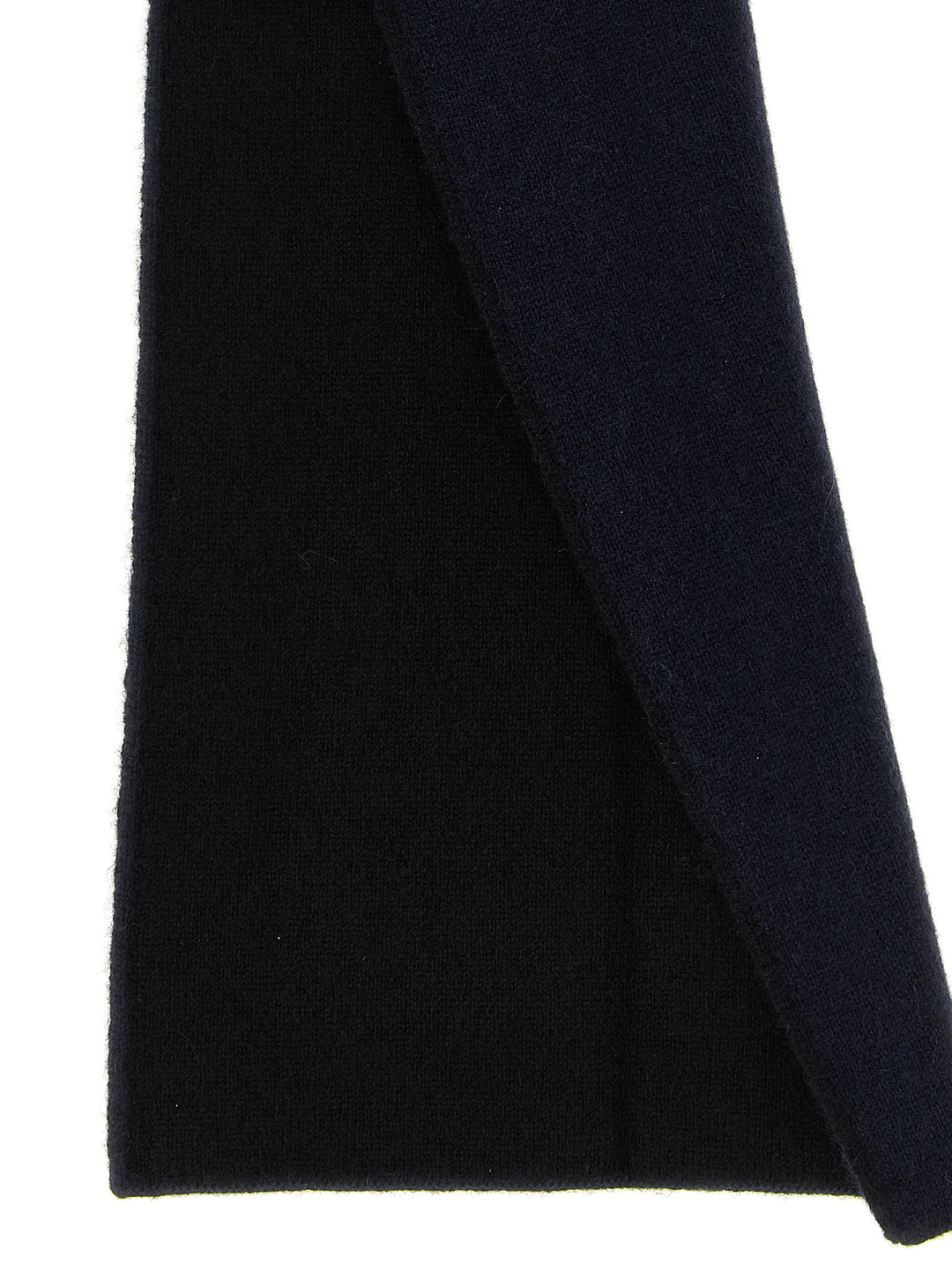 Moorer Cashmere Scarf Sciarpe - Blu | edd9403a751f097ea4dd8b60ee7777b8a27a6a1e