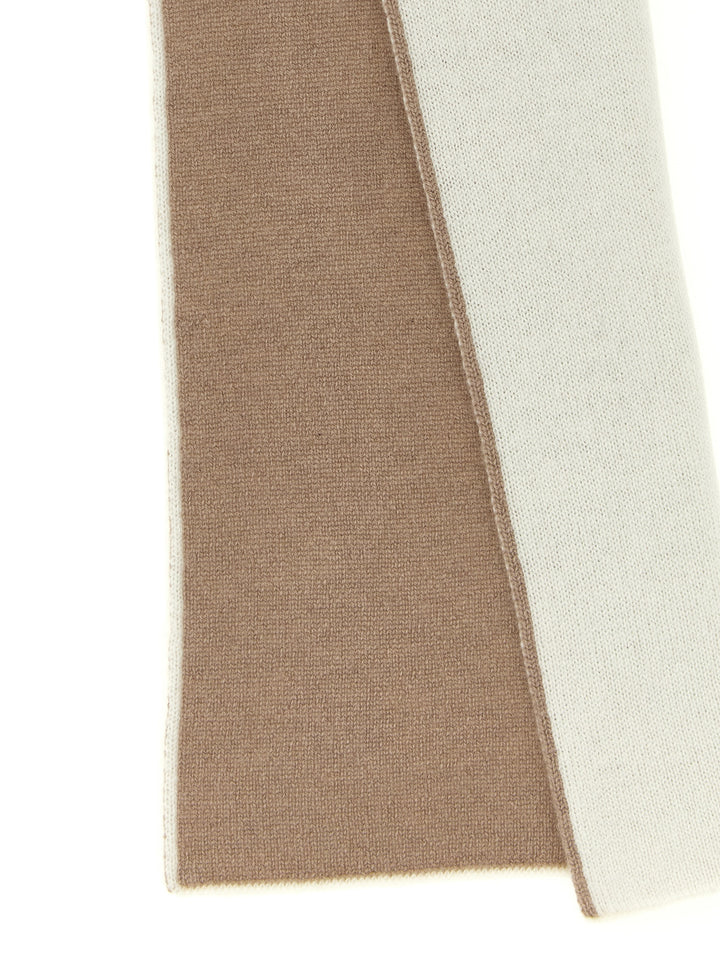 Moorer Cashmere Scarf Sciarpe - Bianco | 0716c21de15dec2303ef577d5c0afc1d15a12596