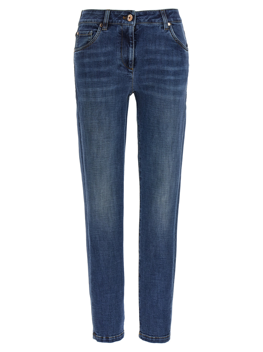 Brunello Cucinelli Monile Jeans - Blu | 519373eed02fff6b11f5b3f7ae3dd1d8b454d856