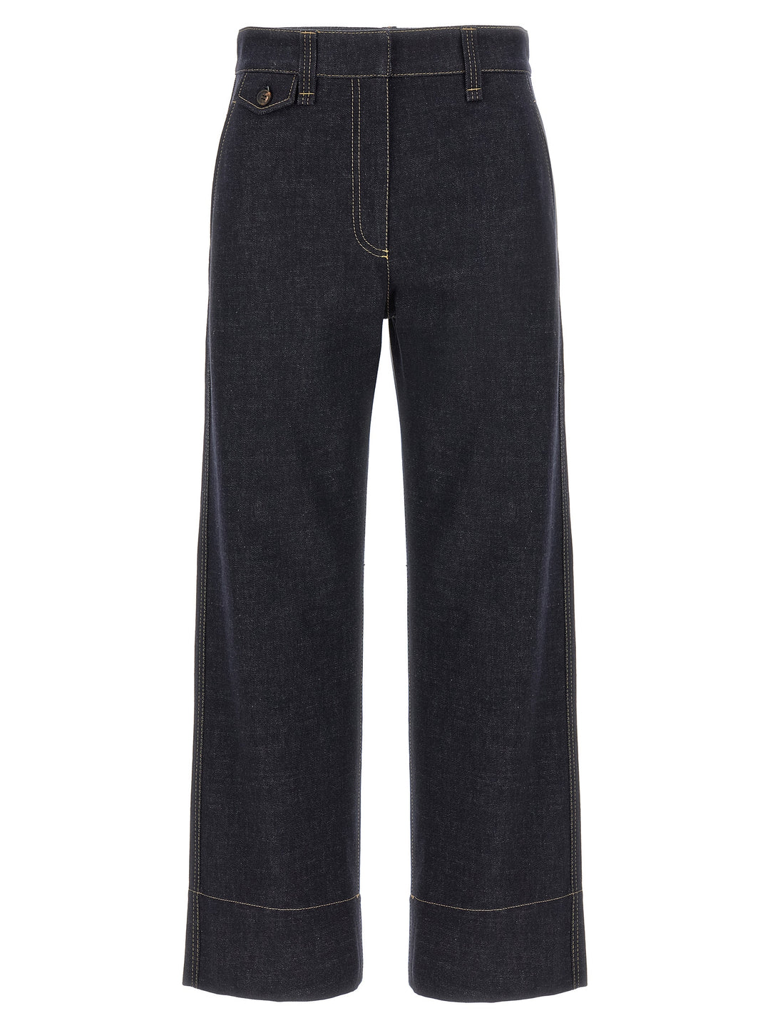 Brunello Cucinelli Sartorial Square Jeans - Blu | 74c5a697fdce1f0cce1ab2678ba100ba41d68a92