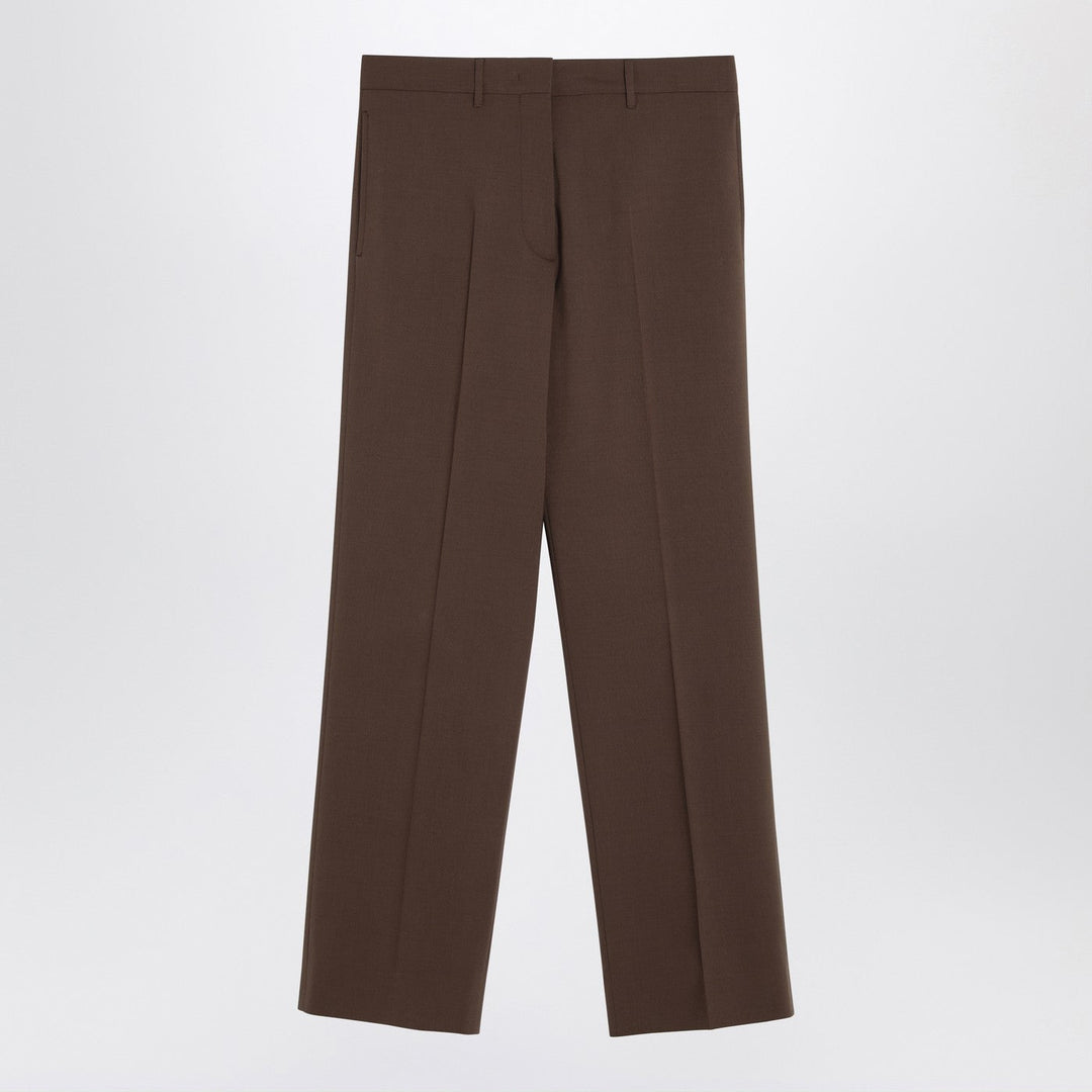Miu Miu Pantaloni - Marrone | e070b5ed3951bc30bf68a96c74f8edc019ea4768