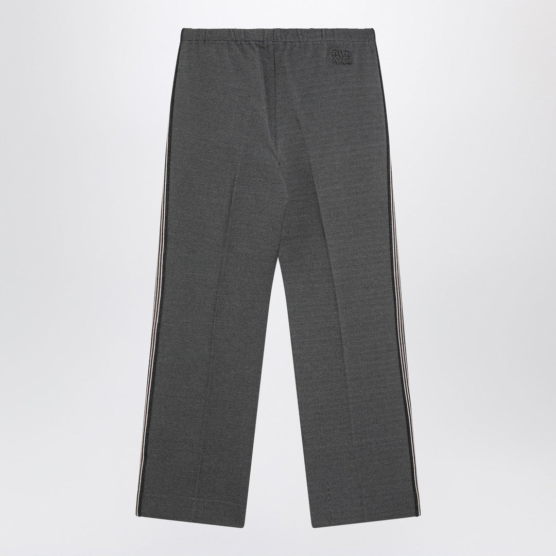 Miu Miu Pantaloni - Grey | a6fb23436c1bda1b0fe3e58af9ce7d3720fda4d9