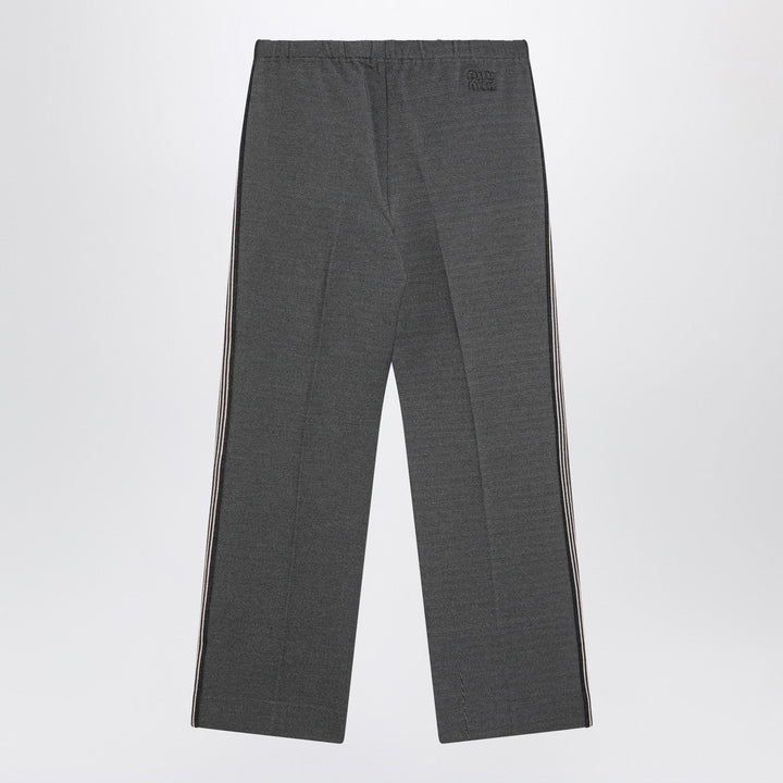 Miu Miu Pantaloni - Grey | a6fb23436c1bda1b0fe3e58af9ce7d3720fda4d9