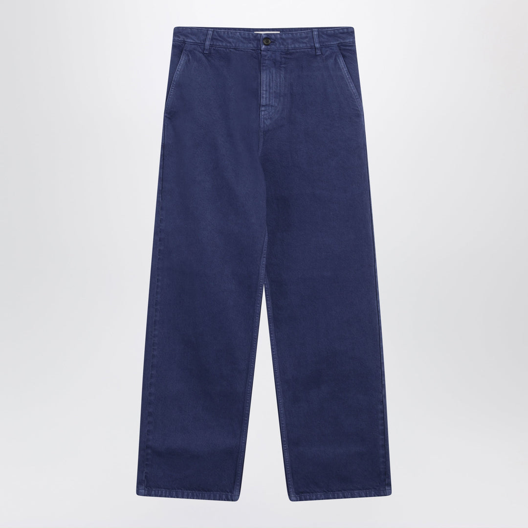 Miu Miu Pantaloni - Blu | b596205c29a5b2f8a42e79a1aa4ad1dafa602516