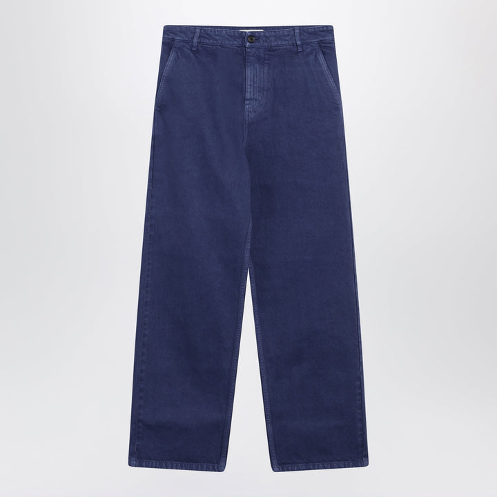 Miu Miu Pantaloni - Blu | b596205c29a5b2f8a42e79a1aa4ad1dafa602516