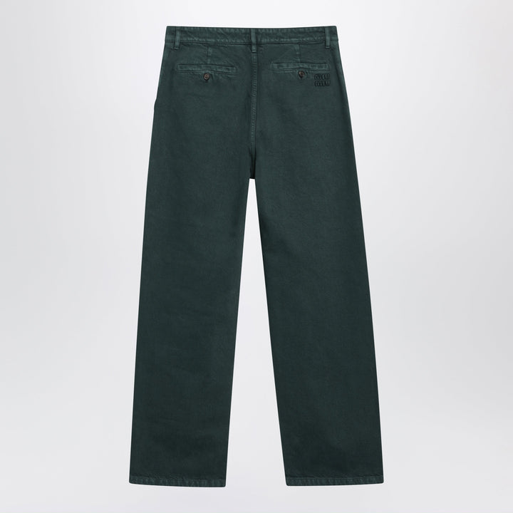 Miu Miu Pantaloni - Verde | a907a71dc3dcb474241fb1e9f89402ed10d43bdd