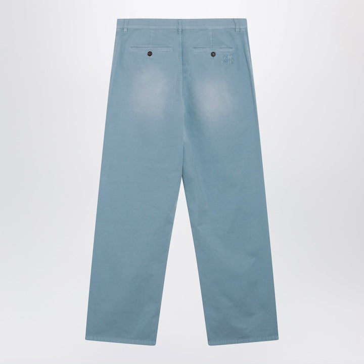 Miu Miu Pantaloni - Celeste | 23af8ca0b54cb6fbb61e3edc9a03d32bccb2a2fa