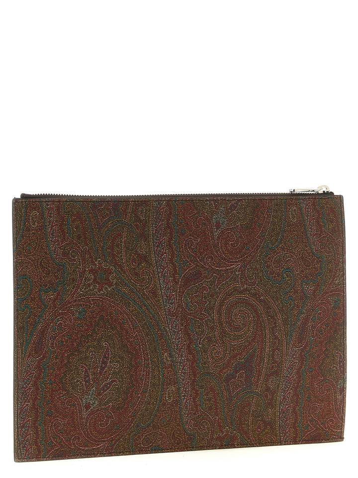 Etro Essential Arnica Clutch - Marrone | 8d906f1d9fae1038d68d16d88a9e8b26e630f8d4