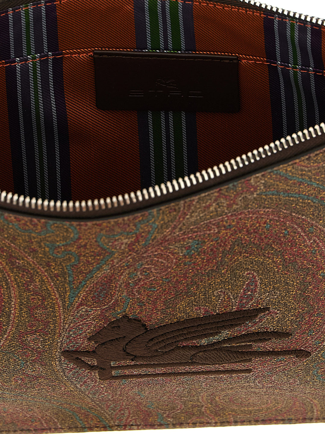 Etro Essential Arnica Clutch - Marrone | 5ae14afd5f7a53242ecbd0190df3ade9d830f181