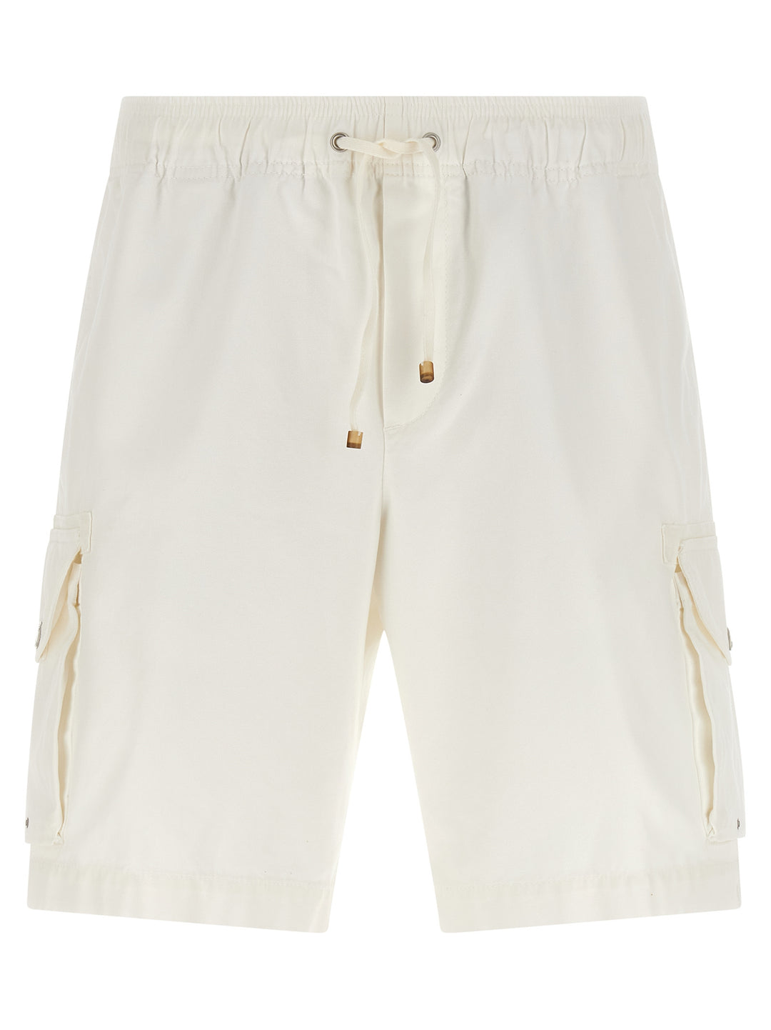Brunello Cucinelli Cargo Pocket Bermuda Shorts Bermuda e Short - Bianco | d78a3b7da51fc5aa4049332e4451a95d3b725544