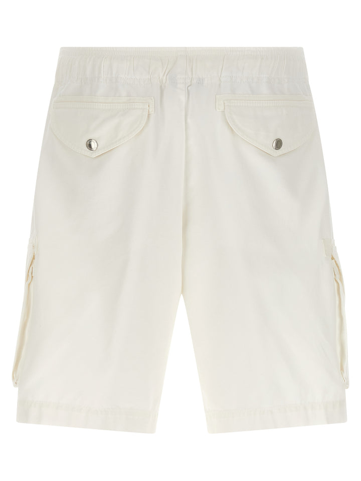 Brunello Cucinelli Cargo Pocket Bermuda Shorts Bermuda e Short - Bianco | 96ff64a0640fea37860c15ad17dd1f36cb004eff