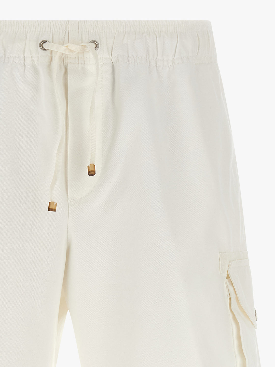 Brunello Cucinelli Cargo Pocket Bermuda Shorts Bermuda e Short - Bianco | b6429ba6ca97dfb87553a44d359d0c8509e91885