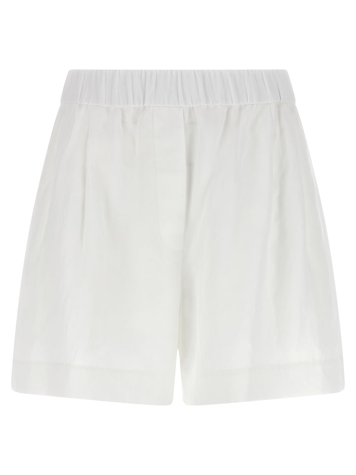 Brunello Cucinelli Baggy Bermuda e Short - Bianco | f22d0b8117a1cf3c017885306e5f9ca312f78a23