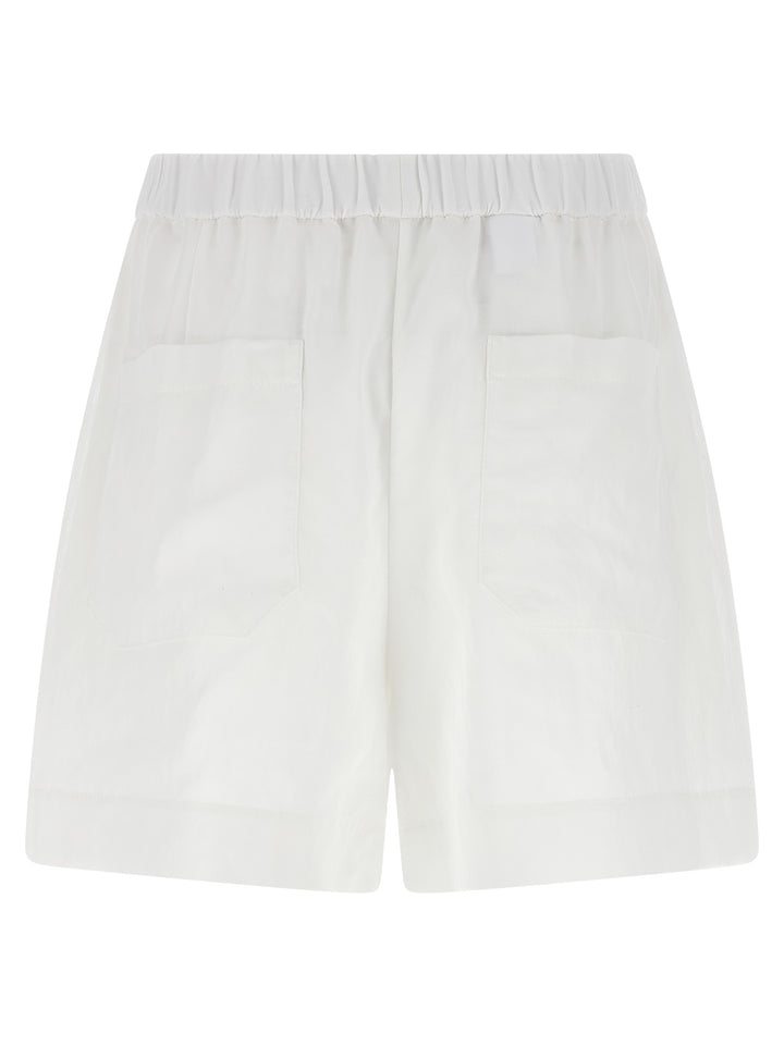 Brunello Cucinelli Baggy Bermuda e Short - Bianco | e71e0a1bf4b3bfa0d12e4579c72c22b7a21f298f