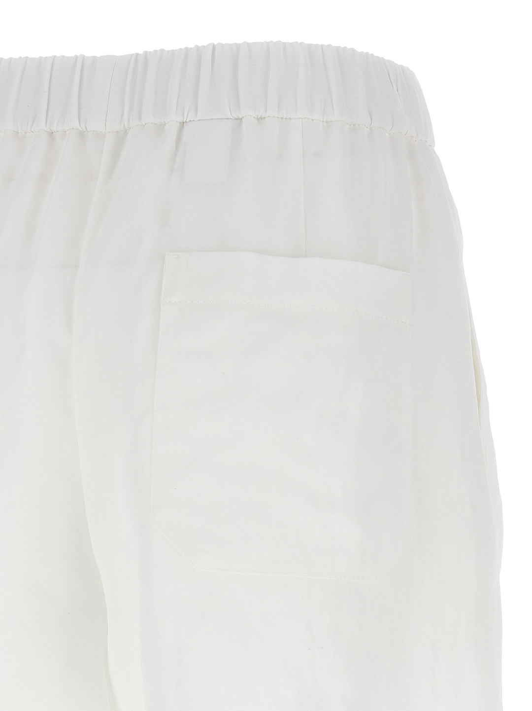 Brunello Cucinelli Baggy Bermuda e Short - Bianco | 2ac61c30c6be354216c46e43906f3f6c249aabee