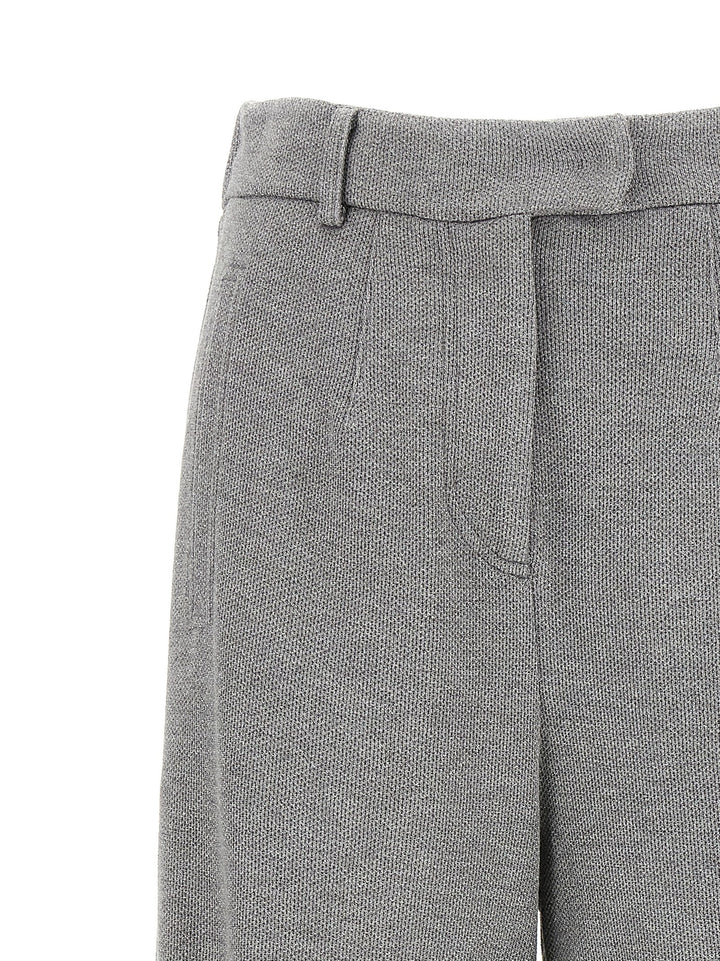 Brunello Cucinelli Lamé Pantaloni - Silver | bc7fb1e2d65fd38d70cdfb11bd775bc64138a2ba