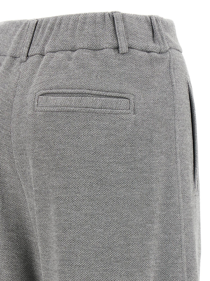 Brunello Cucinelli Lamé Pantaloni - Silver | 3cd628195fdc633954d2a50b0e27d47afdf26bd5