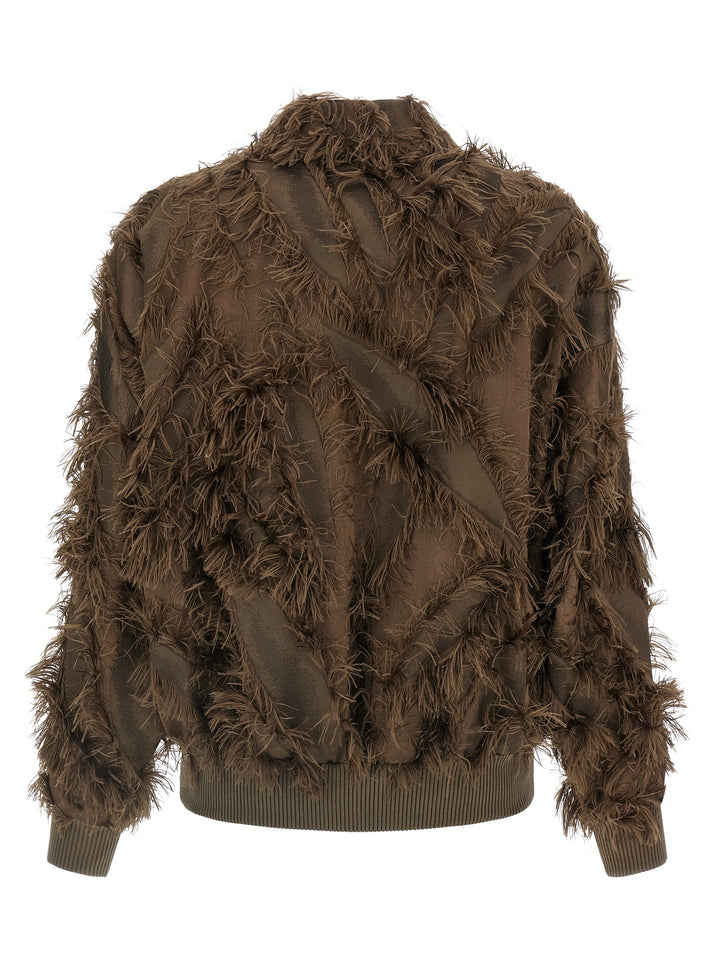 Brunello Cucinelli Dracaena Puffer Jackets - Marrone | 4500f9fe66a42896ef5e2865212b371a707573f2