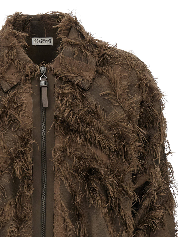 Brunello Cucinelli Dracaena Puffer Jackets - Marrone | 2f450a62d7cf7125b5b391a58f1527bef9d77430