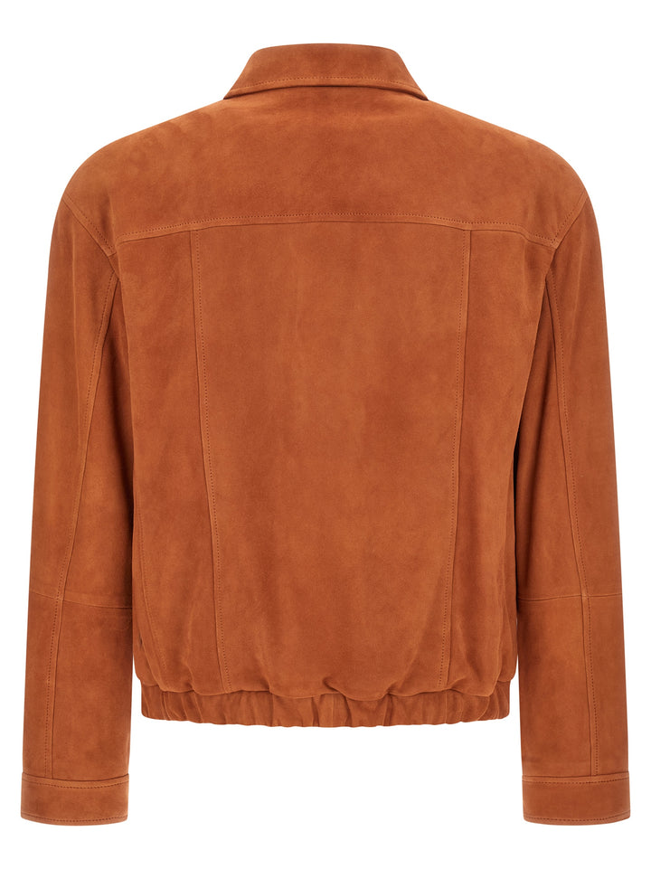 Brunello Cucinelli Country Puffer Jackets - Arancione | 4529e7e5abe7e754da07ba81d10bd4b60d93da28