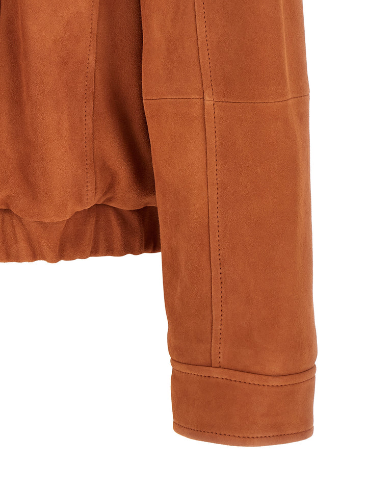 Brunello Cucinelli Country Puffer Jackets - Arancione | b6031eed8163956fdf4729a27694f50e4c098f48